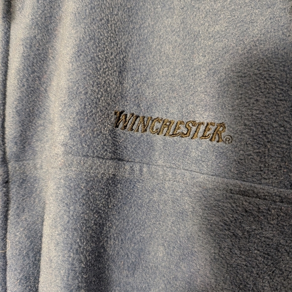 Vintage Winchester Blue Fleece Zip-Up Jacket - Picture 2 of 10